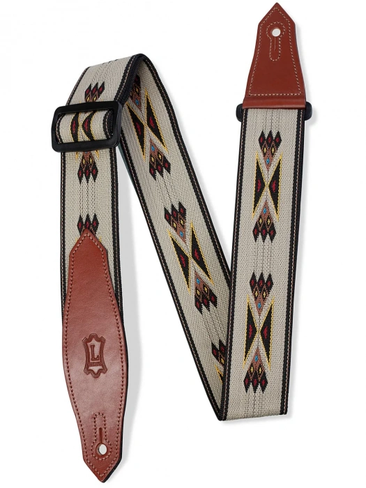 Ремінь для гітари Ремінь для гітари Levy’s MSSN80-TAN Tribal Rhythms Series (Arrow)
