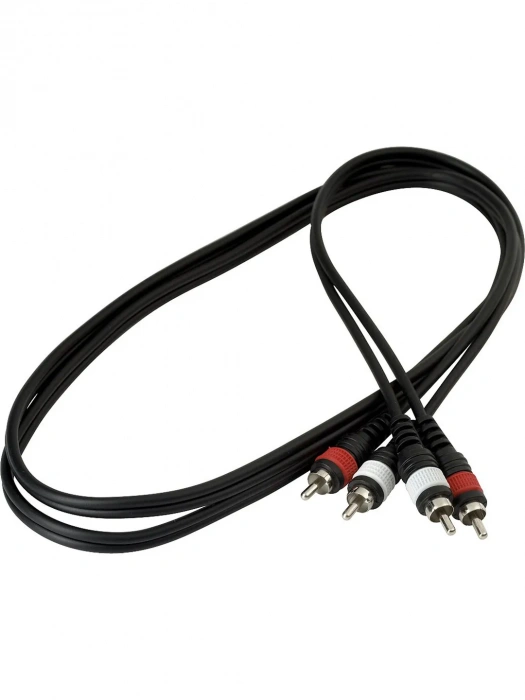 RockCable RCL20942 D4 Patch Cable - 2 x RCA to 2 x RCA (1.5 m)