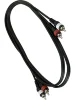Інсертний кабель RockCable RCL20942 D4 Patch Cable - 2 x RCA to 2 x RCA (1.5 m)