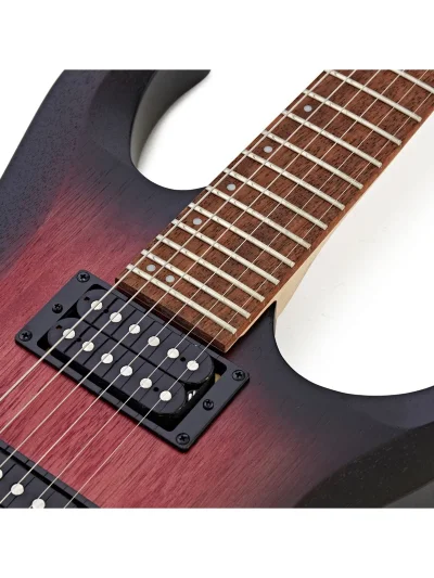 Електрогітара Cort X100 (Open Pore Black Cherry Burst)