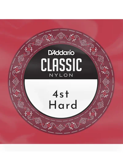 Струна D'Addario J27H04 Classics Silver Hard Tension 4th (D)