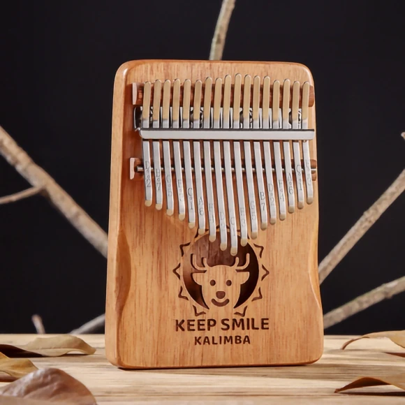 Калимба Hluru Huashu KHE21 Deer Mahogany (21 нота, красное дерево)