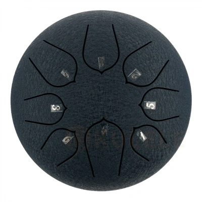 Hluru Huashu THD8-6 NavyBlue 6&quot; (15см) 8 нот Tongue Drum Carbon Steel