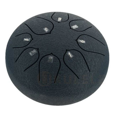 Глюкофон Hluru Huashu THD8-6 NavyBlue 6" (15см) 8 нот Tongue Drum Carbon Steel