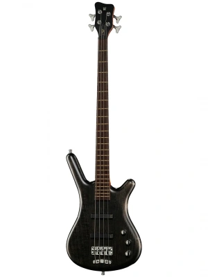 Warwick Teambuilt Pro Series Corvette Ash 4-String A/A (Nirvana Black Transparent Satin)