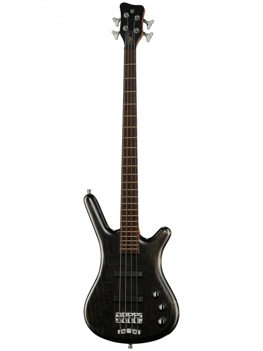 Бас-гітара Бас-гітара Warwick Teambuilt Pro Series Corvette Ash 4-String A/A (Nirvana Black Transparent Satin)