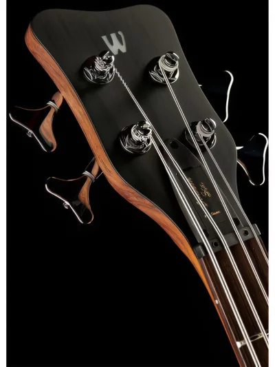 Бас-гітара Warwick Teambuilt Pro Series Corvette Ash 4-String A/A (Nirvana Black Transparent Satin)
