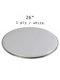 Overtone 26'' DH26SW White 1-ply