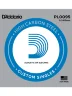 Струна D'Addario PL0095 Plain Steel 0095