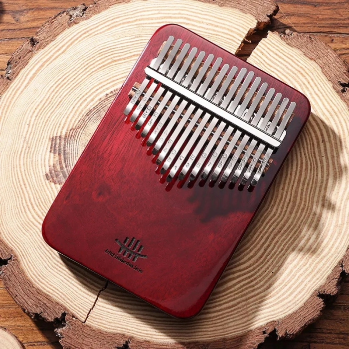 Hluru KY17 Purpleheart Artist Collaboration Kalimba