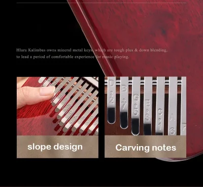 Калімба Hluru KY17 Purpleheart Artist Collaboration Kalimba