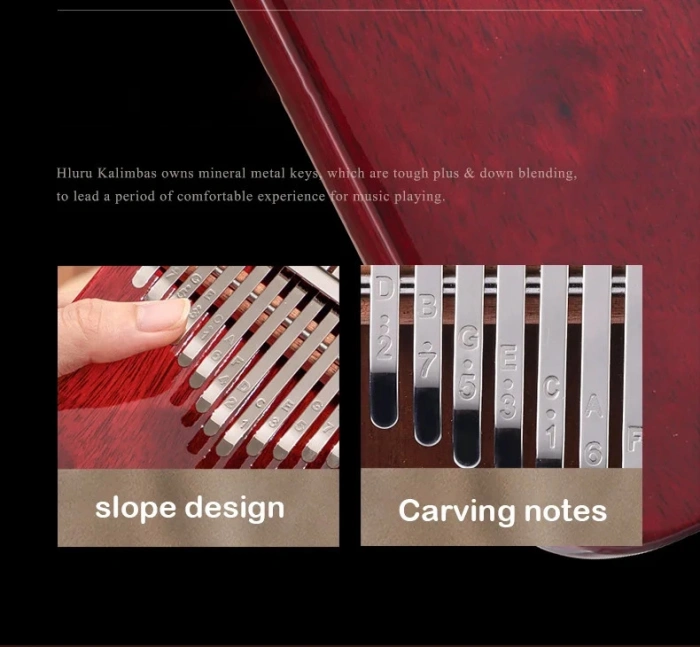 Калімба Калімба Hluru KY17 Purpleheart Artist Collaboration Kalimba