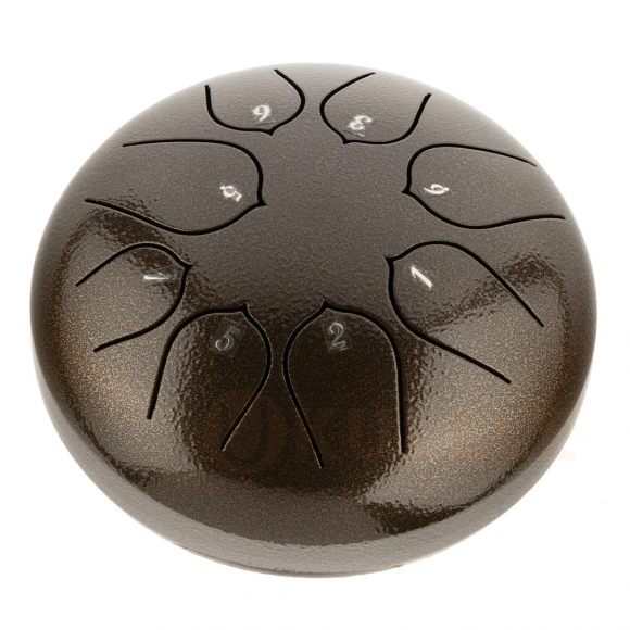 Глюкофон Hluru Huashu THD8-6 Bronze 6" (15см) 8 нот Tongue Drum Carbon Steel