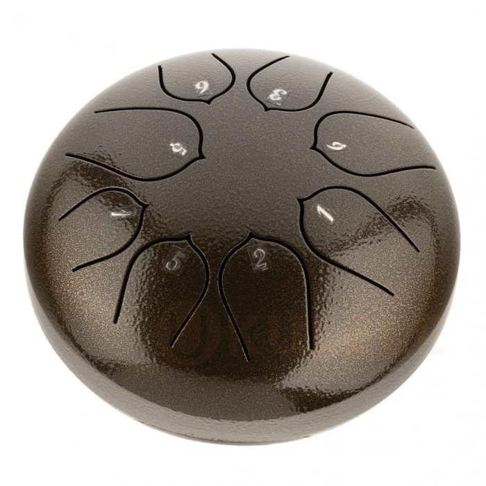 Hluru Huashu THD8-6 Bronze 6" (15см) 8 нот Tongue Drum Carbon Steel