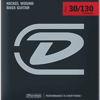 Струни Dunlop DBN30130 Nickel Wound Bass Strings 30-130 | 6-String
