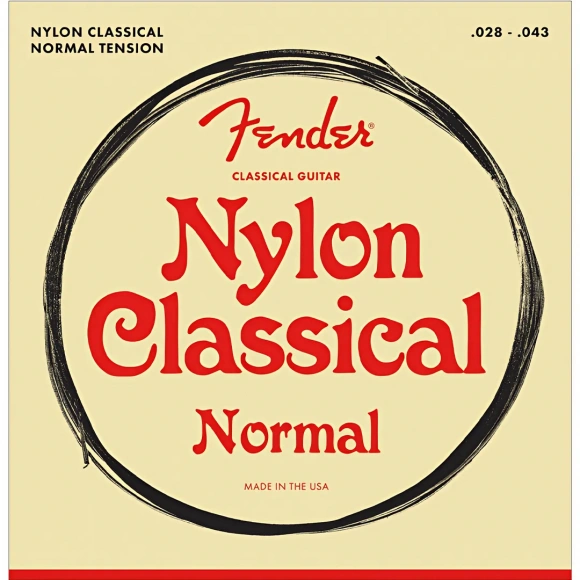 Струни Fender 100 Nylon Acoustic Strings Tie End 28-43