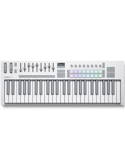 MIDI клавіатура Novation Launchkey 49 MK4 White Edition