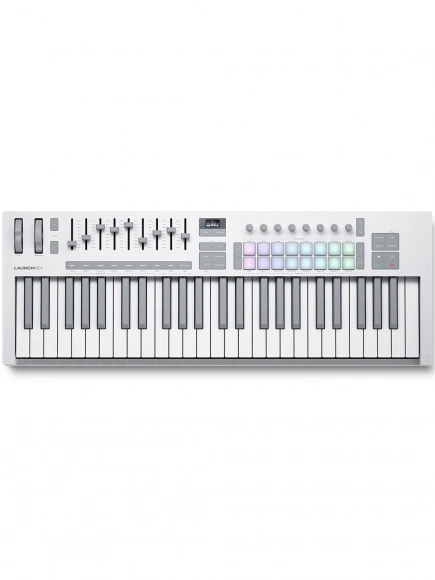 MIDI клавіатура Novation Launchkey 49 MK4 White Edition