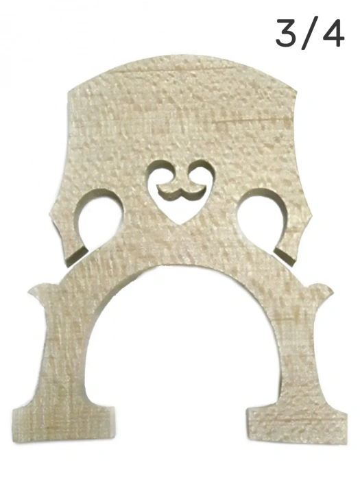 Підструнник для скрипки Підструнник для скрипки Overtone Cello Bridge CB 3/4
