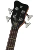 Бас-гітара Warwick Teambuilt Pro Series Corvette Ash 4-String A/A (Burgundy Red Transparent Satin)