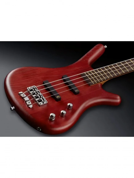 Бас-гитара Warwick Teambuilt Pro Series Corvette Ash 4-String A/A (Burgundy Red Transparent Satin) Бас-гитара Warwick Teambuilt Pro Series Corvette Ash 4-String A/A (Burgundy Red Transparent Satin)