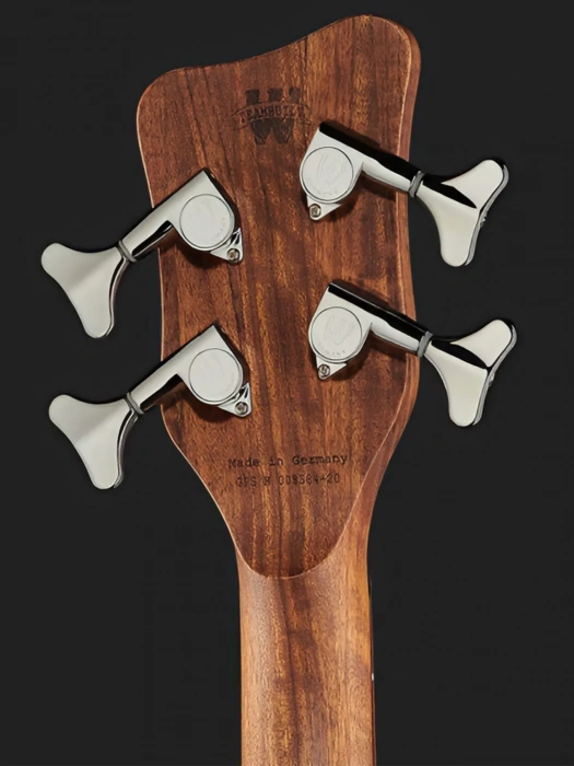 Бас-гітара Бас-гітара Warwick Teambuilt Pro Series Corvette Ash 4-String A/A (Burgundy Red Transparent Satin)