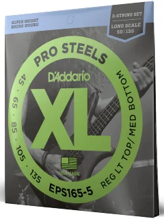D'Addario EPS170-6 Prosteels Bass Light 6-String (32-130)