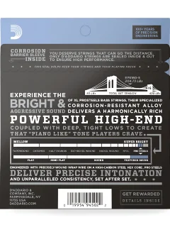 D'Addario EPS170-6 Prosteels Bass Light 6-String (32-130)