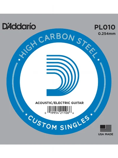 Струна D'Addario PL010 Plain Steel 010