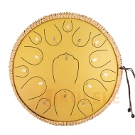 Hluru Huashu THL15-13 Golden 13" (33см) 15 нот Tongue Drum Carbon Steel Hluru Huashu THL15-13 Golden 13" (33см) 15 нот Tongue Drum Carbon Steel
