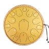 Глюкофон Hluru Huashu THL15-13 Golden 13" (33см) 15 нот Tongue Drum Carbon Steel