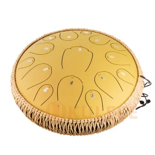 Hluru Huashu THL15-13 Golden 13" (33см) 15 нот Tongue Drum Carbon Steel