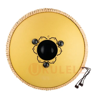 Глюкофон Hluru Huashu THL15-13 Golden 13" (33см) 15 нот Tongue Drum Carbon Steel