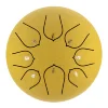 Глюкофон Hluru Huashu THD8-6 Golden 6" (15см) 8 нот Tongue Drum Carbon Steel