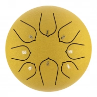 Hluru Huashu THD8-6 Golden 6" (15см) 8 нот Tongue Drum Carbon Steel Hluru Huashu THD8-6 Golden 6" (15см) 8 нот Tongue Drum Carbon Steel