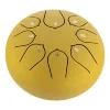 Глюкофон Hluru Huashu THD8-6 Golden 6" (15см) 8 нот Tongue Drum Carbon Steel