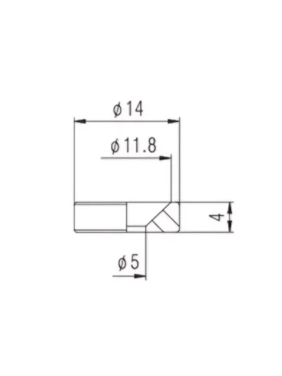 Шайба Paxphil HB005 Neck Joint Bushing (Black)