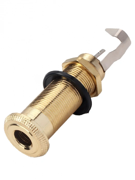 Роз'єм Роз'єм Paxphil LJ20 Cylinder Flush Mount Jack (Gold)