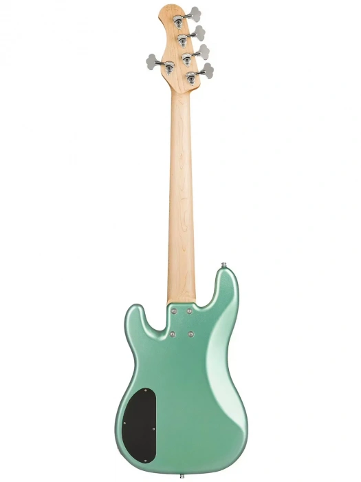 Sadowsky MetroLine 21-Fret Hybrid P/J Bass Alder 5-String (Solid Sage Green Metallic Satin)