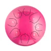 Глюкофон Hluru THL8-12 Pink 12" (30см) 8 нот Tongue Drum Carbon Steel