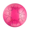 Глюкофон Hluru THL8-12 Pink 12" (30см) 8 нот Tongue Drum Carbon Steel