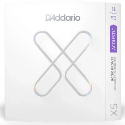 D&#039;Addario XSABR1152 XS 80/20 Bronze Custom Light 11-52