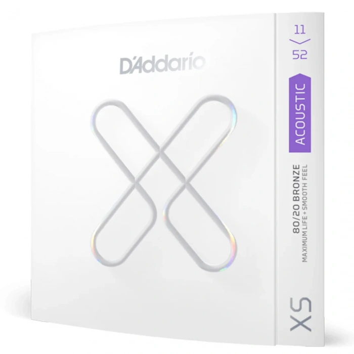 D'Addario XSABR1152 XS 80/20 Bronze Custom Light 11-52