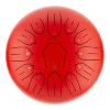 Глюкофон Hluru Huashu TSL13-12 Red Tongue Drum (13notes 12") Carbon Steel