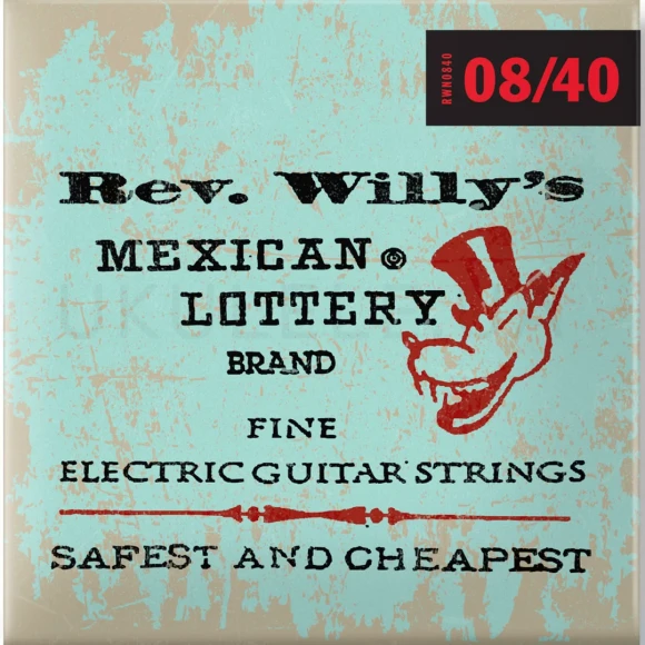 Струны Dunlop RWN0840 STRING Lab Series Billy Gibbons Guitar String 08-40