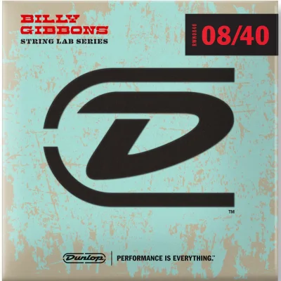 Струни Dunlop RWN0840 STRING Lab Series Billy Gibbons Guitar String 08-40