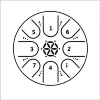Глюкофон Hluru TCT8-5 Champagne 5" (13см) 8 нот Tongue Drum Titanium Steel