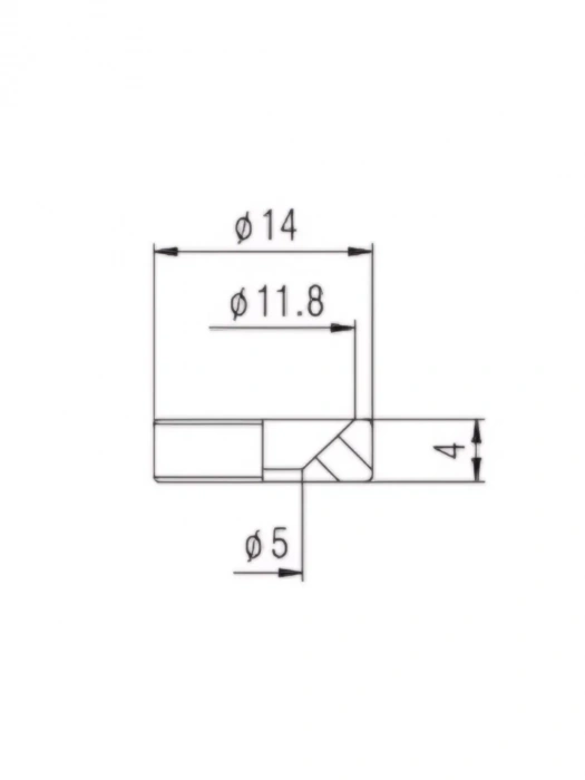 Шайба Шайба Paxphil HB005 Neck Joint Bushing (Chrome)