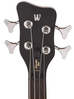 Warwick Teambuilt Pro Series Corvette Bubinga 4-String A/A (Natural Transparent Satin)