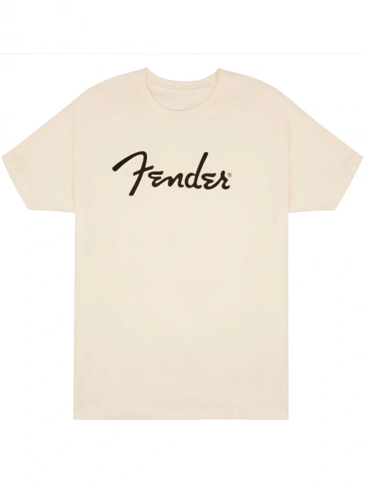 Футболка Футболка Fender T-Shirt Spaghetti Logo Olympic White M